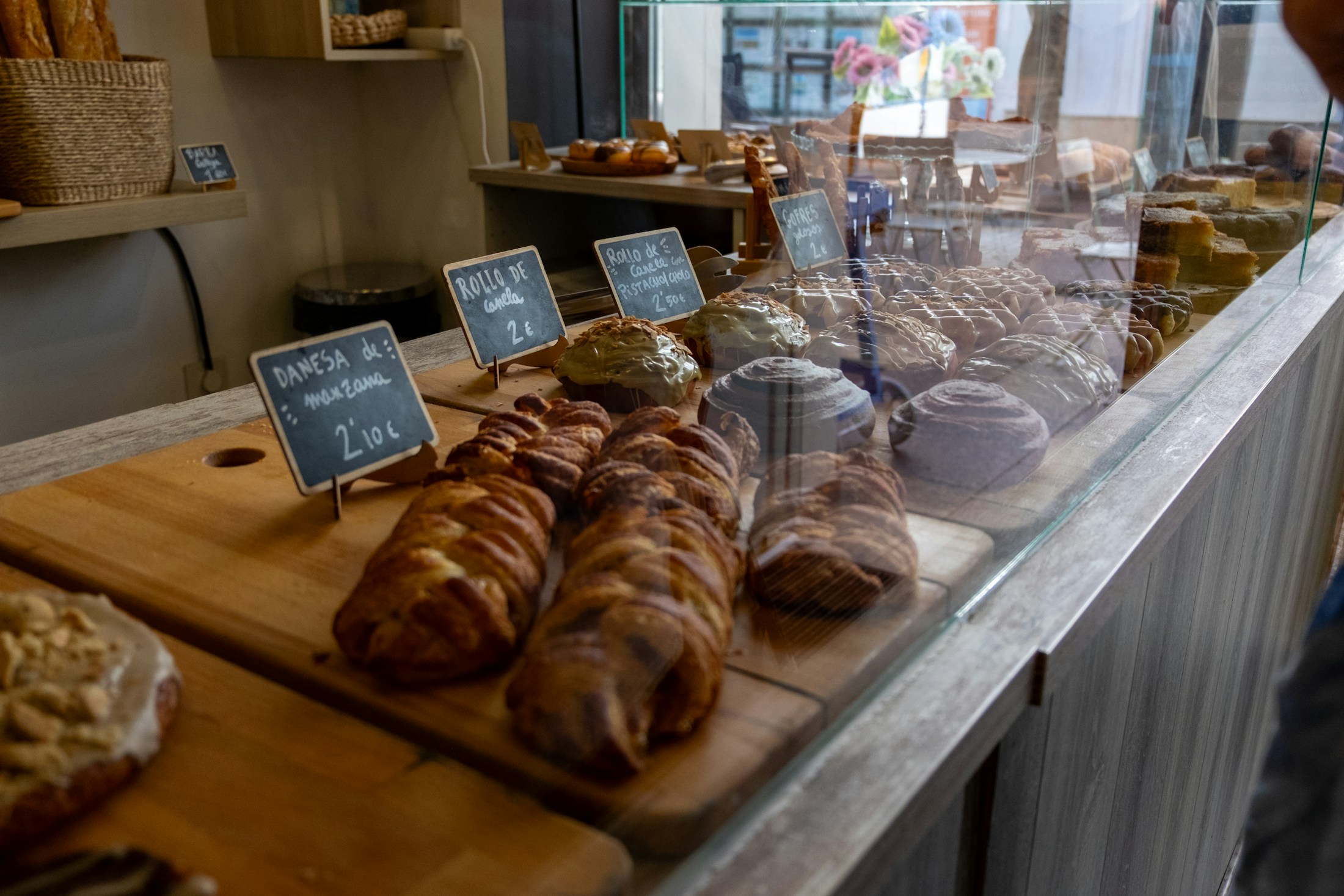 Golden baked bread and pastries, shown as illustrative stock photography